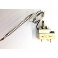 Termostat reglabil 30-90*C 1NO+1NC bulb ø6mm x 87mm capilar 1000mm #WGF3090