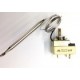 Termostat reglabil 30-90*C 1NO+1NC bulb ø6mm x 87mm capilar 1000mm #WGF3090